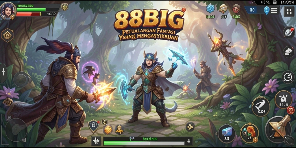 Gameplay RPG seru dan penuh strategi di 88BIG.