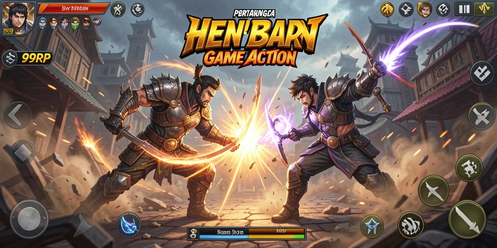Screenshot gameplay 99RP yang penuh aksi dan adrenalin.