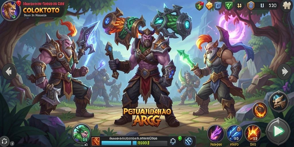 Tampilan memukau gameplay COLOKTOTO dalam aksi ARPG.