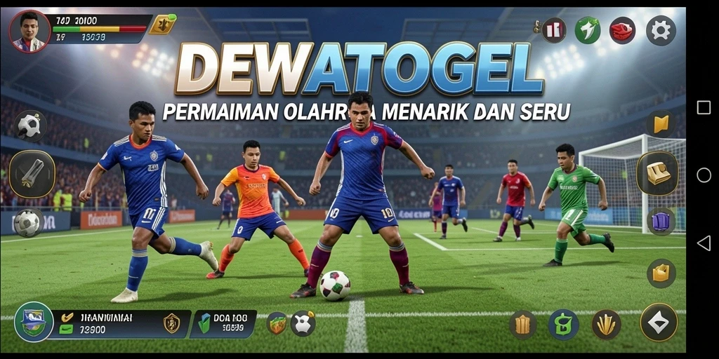 Tampilan gameplay seru dan interaktif di DEWATOGEL.