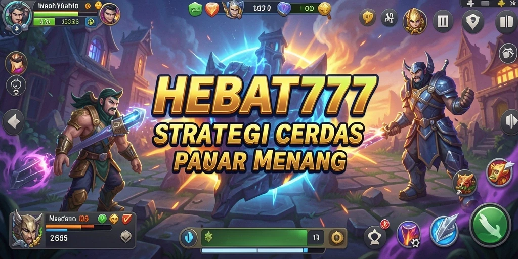 Tampilan utama gameplay HEBAT777 yang menegangkan dengan strategi mendalam.