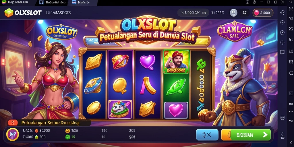 Tampilan menarik dari gameplay OLXSLOT yang penuh petualangan.