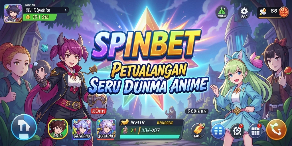 Gameplay SPINBET yang penuh warna dan seru di dunia anime.